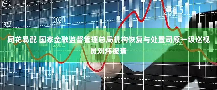 同花易配 国家金融监督管理总局机构恢复与处置司原一级巡视员刘炜被查