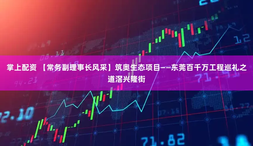 掌上配资 【常务副理事长风采】筑奥生态项目——东莞百千万工程巡礼之道滘兴隆街